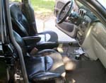 02 Chrysler PT Cruiser New Leather Seats, 8ball Shifter Knob & Steering Wheel