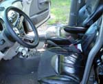 02 Chrysler PT Cruiser New Leather Seats, 8ball Shifter Knob & Steering Wheel