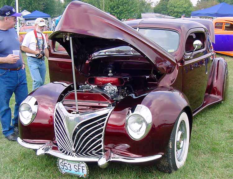 40 Ford Chopped 3W Coupe