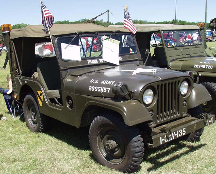 53 Willys M38 Military Jeep 4x4