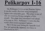 Polikarpov I-16