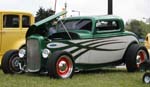 32 Ford Hiboy Chopped 3W Coupe