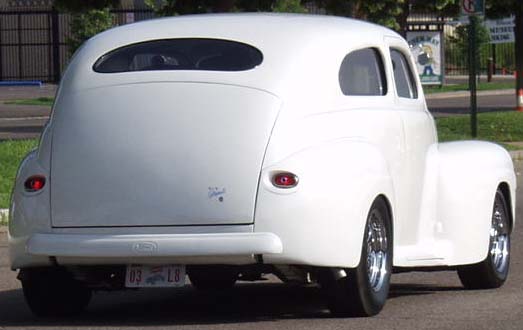 47 Ford Chopped Tudor Sedan