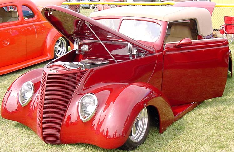 37 Ford Chopped Convertible