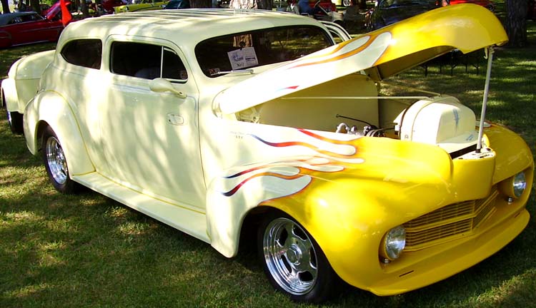 40 Chevy Chopped 2dr Sedan Custom