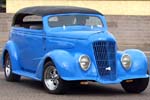 37 Chevy Chopped 2dr Convertible Sedan Custom