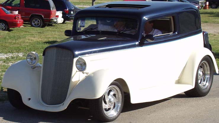 35 Chevy Chopped Sedan Delivery