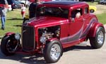 32 Ford Hiboy Chopped 5W Coupe