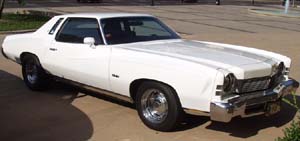 73 Chevy Monte Carlo Coupe