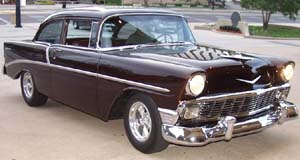 56 Chevy 2dr Sedan