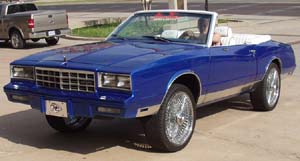 85 Chevy Monte Carlo Convertible