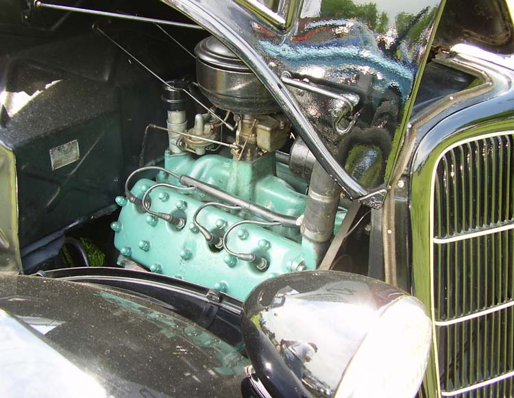 35 Ford 5W Coupe w/Lhead V8