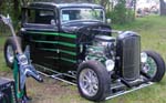 32 Ford Hiboy Chopped 5W Coupe