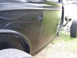 32 Ford Hiboy Chopped 3W Coupe Detail