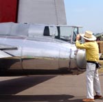 Boeing B-17G Flying Fortess Yankee Lady Detail