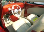 36 Chevy Chopped 2dr Convertible Sedan Custom Dash