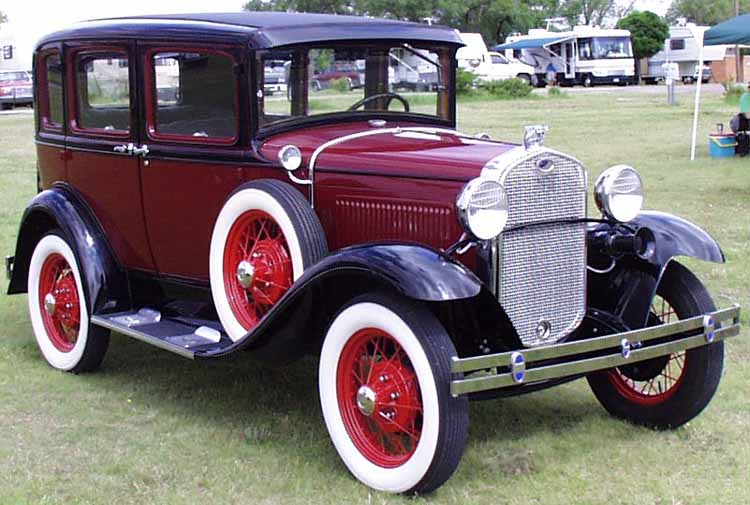 30 Ford Model A Fordor Sedan