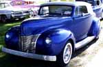 40 Ford Deluxe Convertible Leadsled