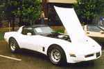 81 White Corvette